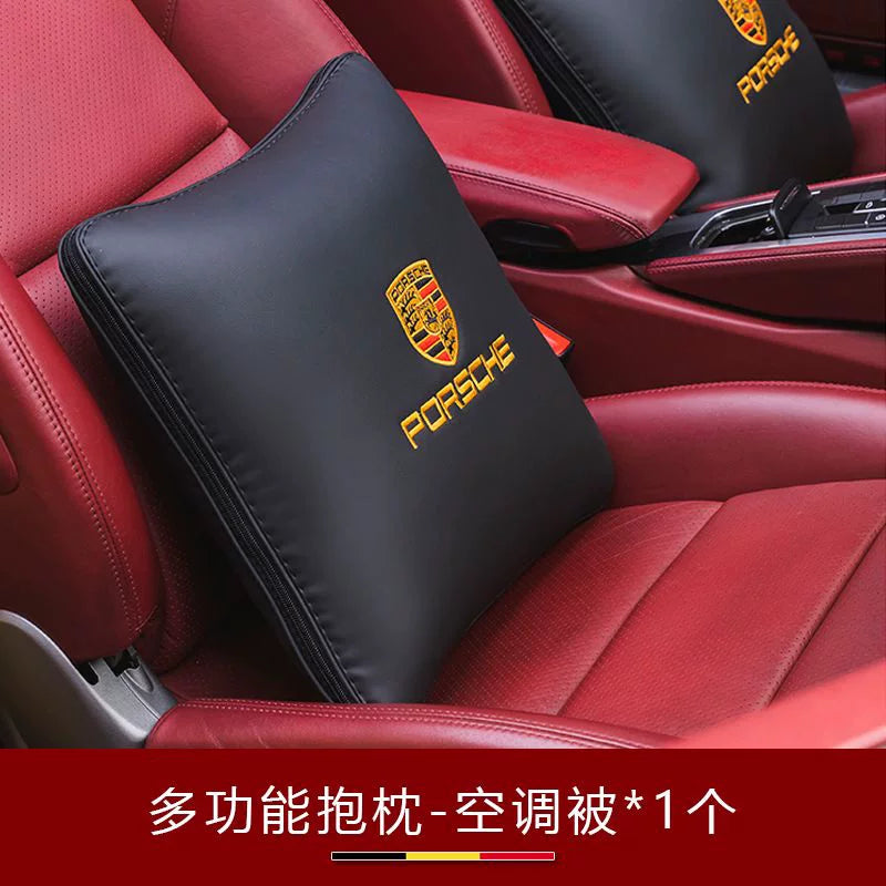 Suitable for Porsche Cayenne Macan 911 Panamera car glasses case, eyeglass clip, and interior modification accessories