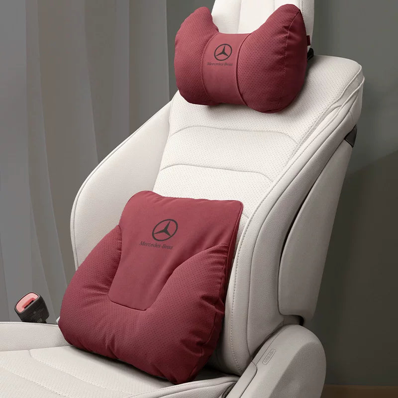 Mercedes-Benz E C A-CLASS GLC E300L headrest neck pillow special C260L car seat lumbar GLB backrest pad
