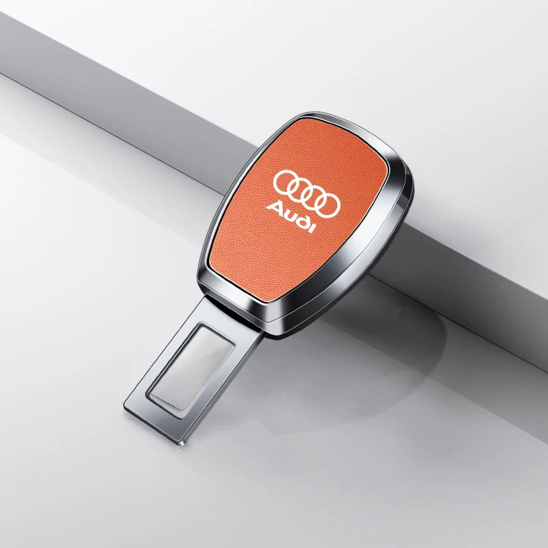 Audi Signature Seat Belt Extender – Nappa-Grain Chrome Edition