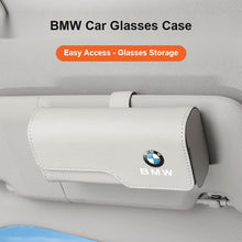 BMW solskærm brilleetui - Magnetisk læderholder