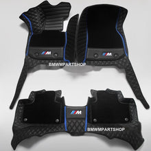 BMW 5-serie F10/G30, 3-serie F30/F34, 4-serie F32/F33/F36, 6-serie F06/F12 specialfremstillede måtter i læder