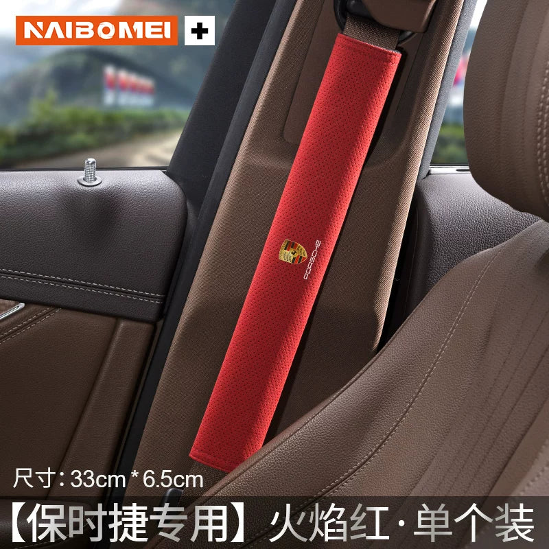 Applicable Porsche Paramela 911 Cayenne 718 Parmecalman car seat belt shoulder guard trim trim