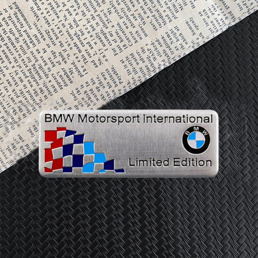 BMW & Mercedes-Benz Metal Emblem Badge Stickers