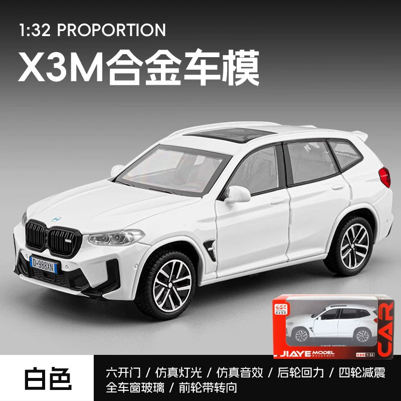 1:24 Brilliance BMW 5 Series 525 model 36 GT Alloy X1 X2 X4 car 530 model BMW new 540