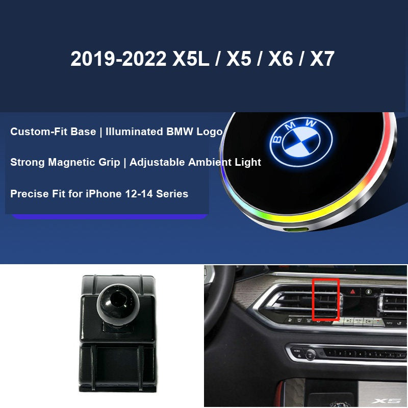 BMW magnetic phone mount 2019-2022 X5L X5 X6 X7 fitment