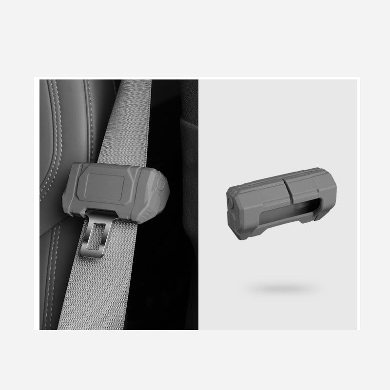 BMW M seat belt buckle silicone cover gray large size