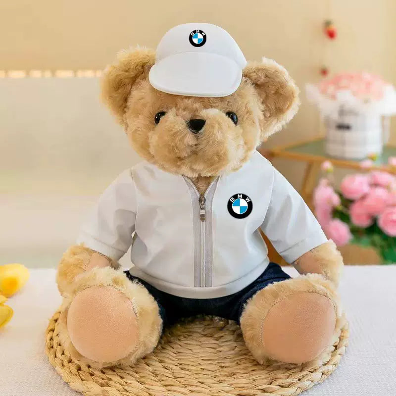 Car Emblem Teddy Bear – BMW emblem cap and jacket