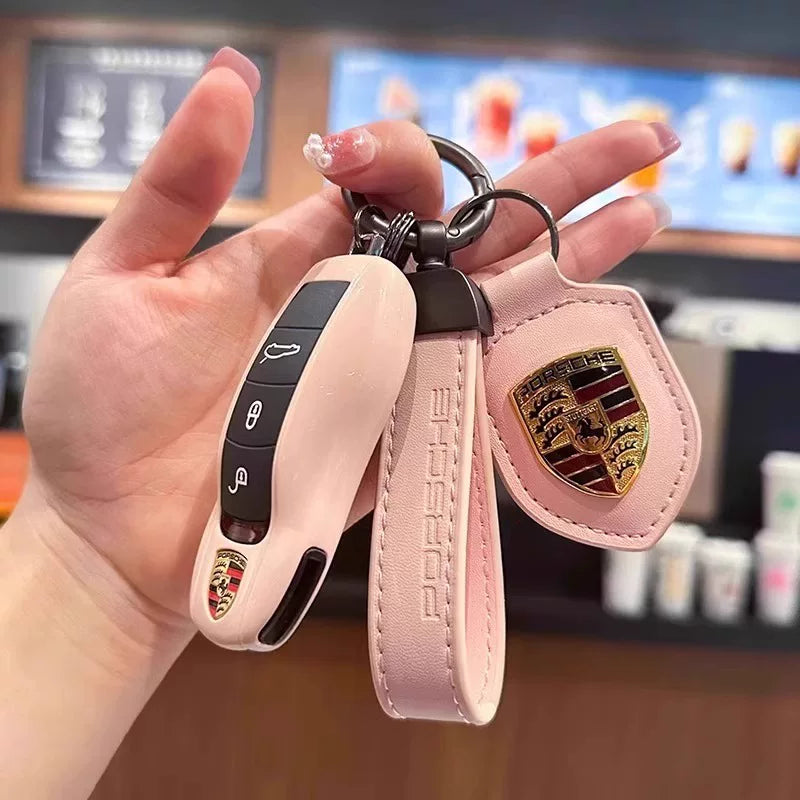 Porsche Signature Gloss Key Shell – 13-Colour Crest Collection and Houndstooth Edition
