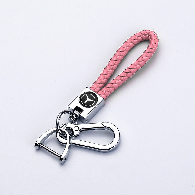 BMW, Mercedes-Benz & Land Rover Leather Keychain
