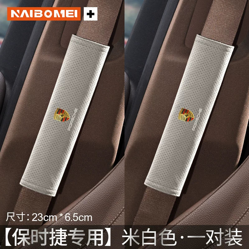 Applicable Porsche Paramela 911 Cayenne 718 Parmecalman car seat belt shoulder guard trim trim