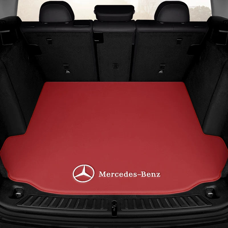 Mercedes-Benz Signature Trunk Liner – Burgundy Red Floor Mat