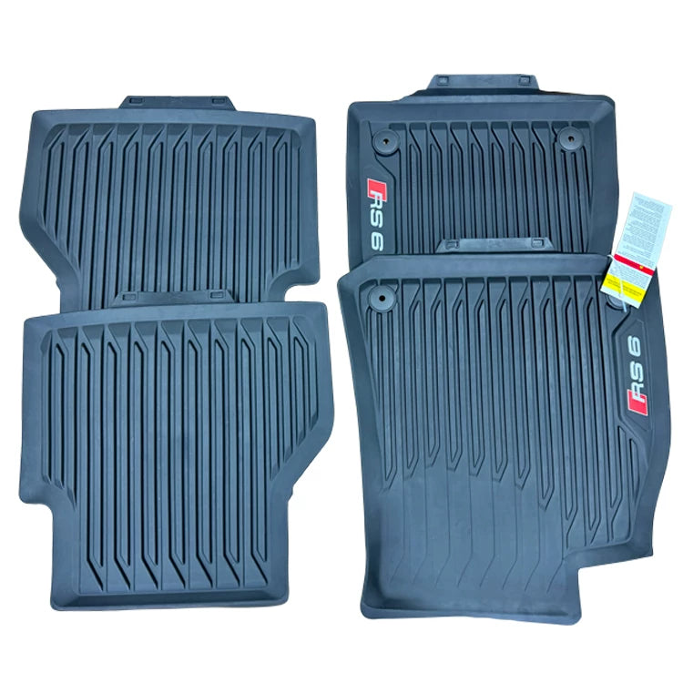 Audi RS6 all-weather TPE floor mat set (4 pcs)