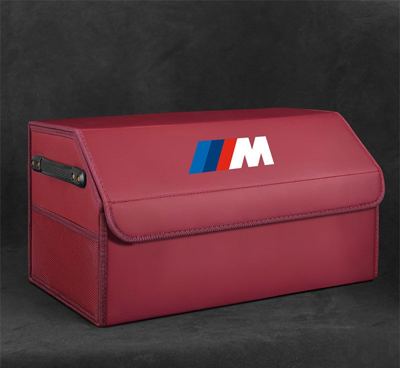 BMW trunk storage box, medium size, burgundy color, standard