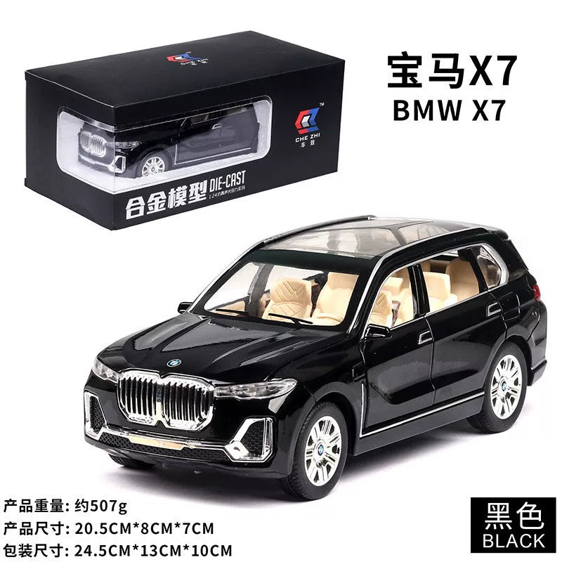1:24 Brilliance BMW 5 Series 525 model 36 GT Alloy X1 X2 X4 car 530 model BMW new 540