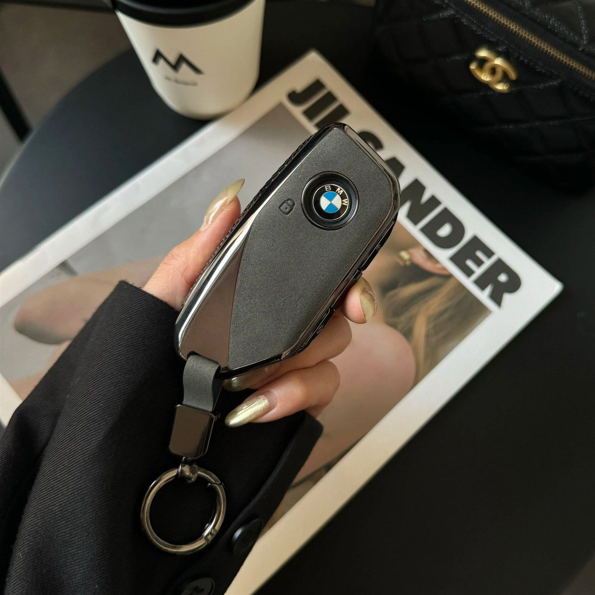 Compatible with BMW key covers, new 5 Series 7 X1 X5 X3 shell X4 X6 35 530 Blade 3 Series 325li buckle