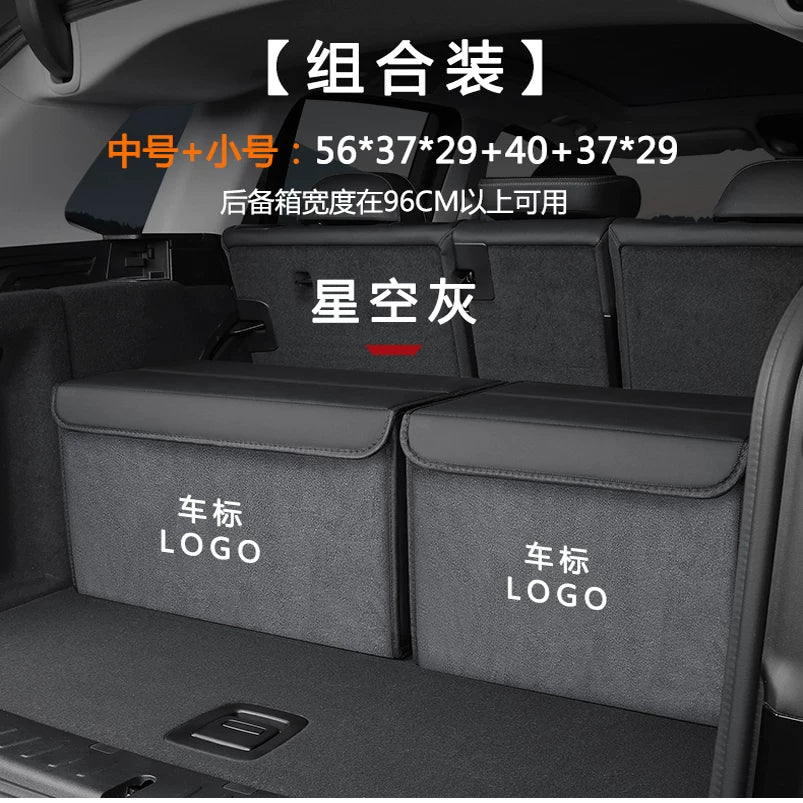 Suitable for Porsche car trunk storage, Cayenne Macan, Palamella, Taycan car organizer