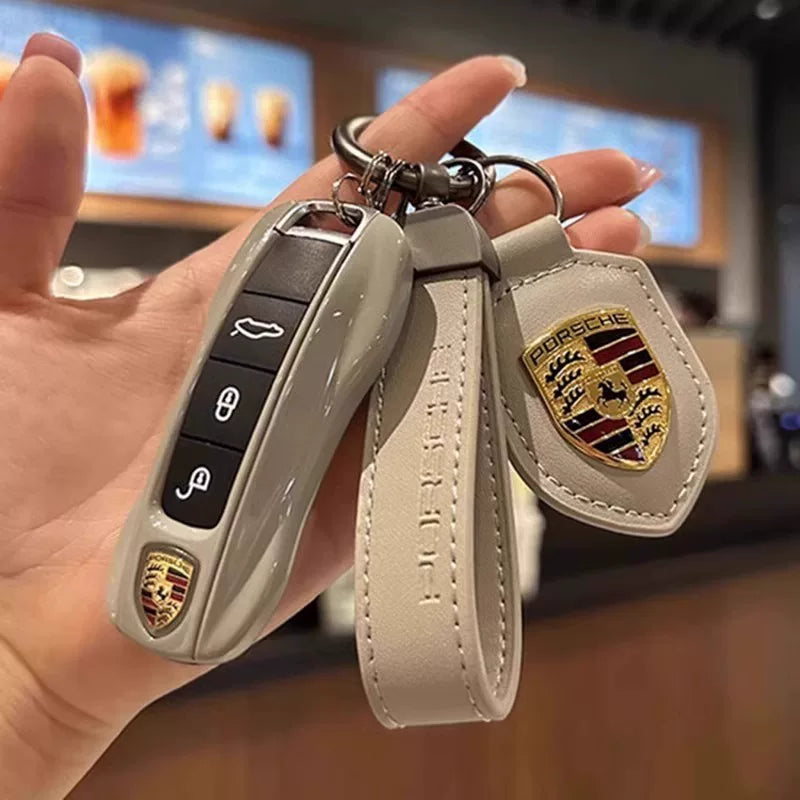 Porsche Signature Gloss Key Shell – 13-Colour Crest Collection and Houndstooth Edition