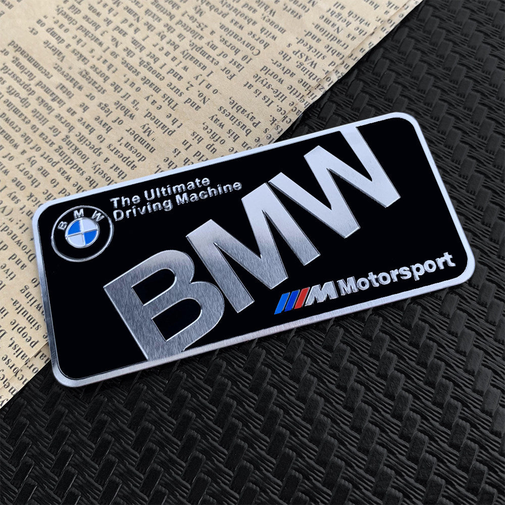 BMW Motorrad Decal & Emblem Sticker Set - Reflective, Metal & Embroidered Styles