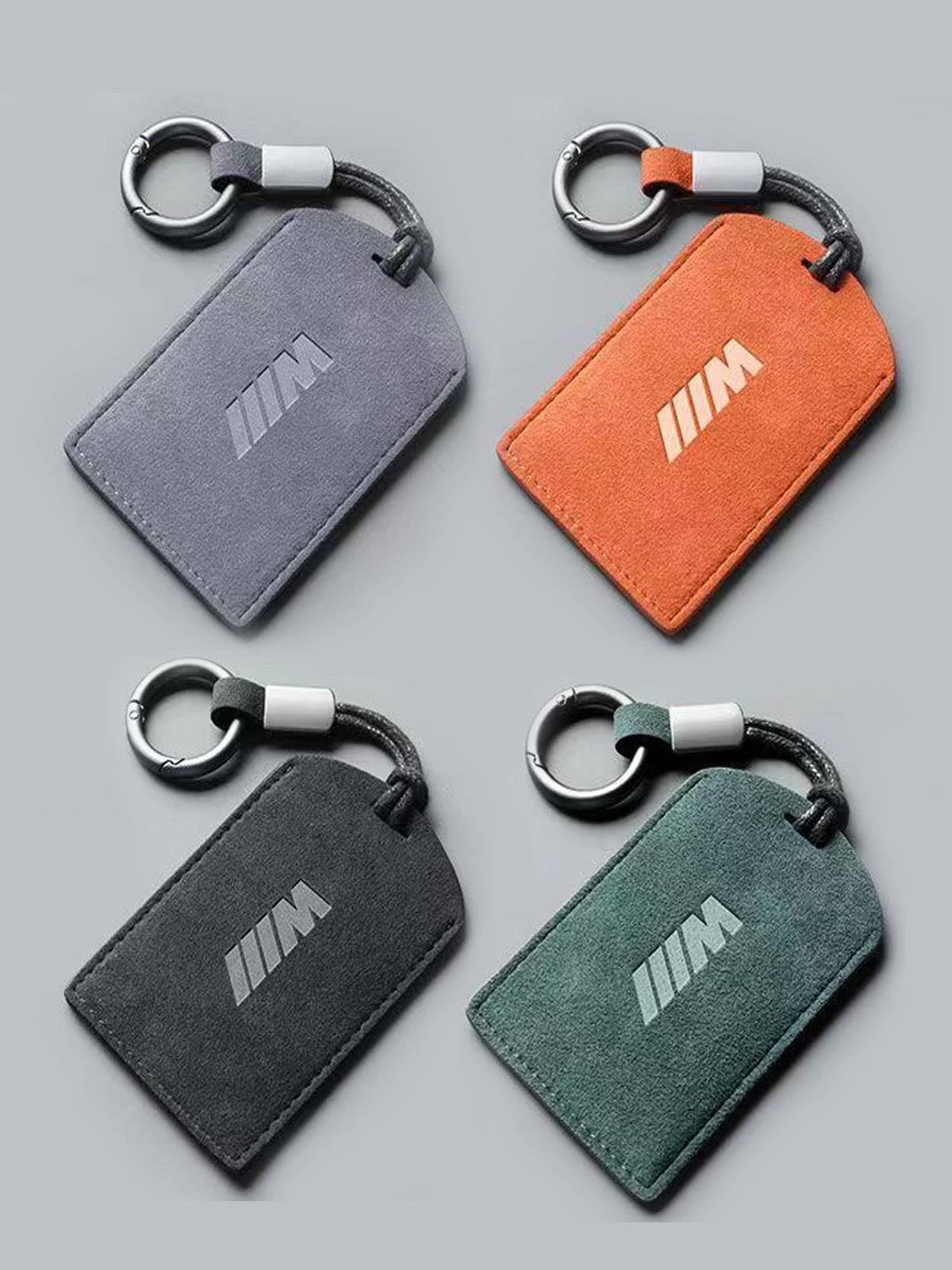 BMW Alcantara Suede Digital Card Key Holder & Protective Sleeve Case
