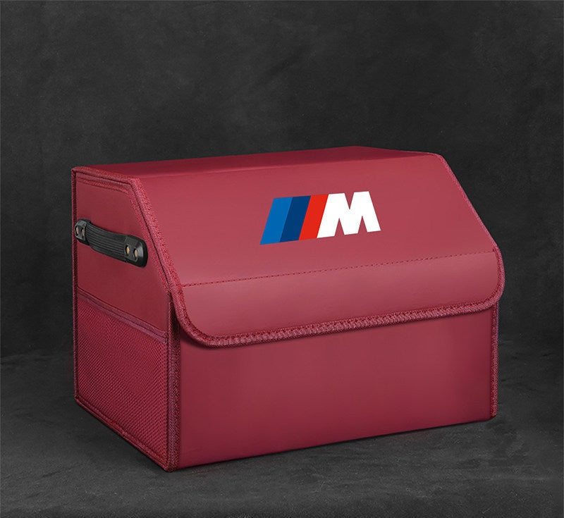 BMW trunk storage box, small size, burgundy color, standard