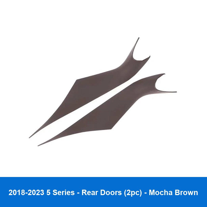 BMW door handle cover - (Mocha Brown) 2018-2023 5 Series [Door Inner Handle Cover] 2 rear doors