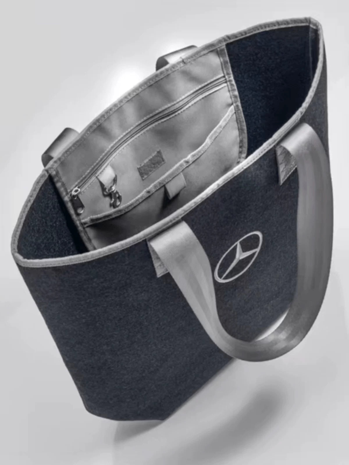 Mercedes-Benz shopping bag, car delivery gift, European and American style handbag, sports travel simple casual storage bag