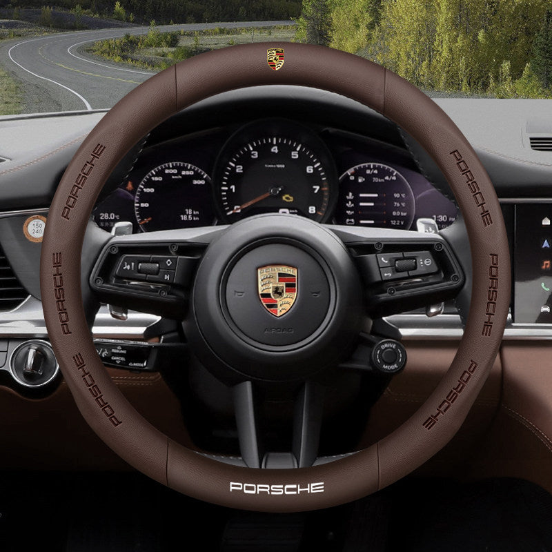 Porsche Signature Steering Wheel Cover – Ultra-Thin Nappa-Grain Sport Grip