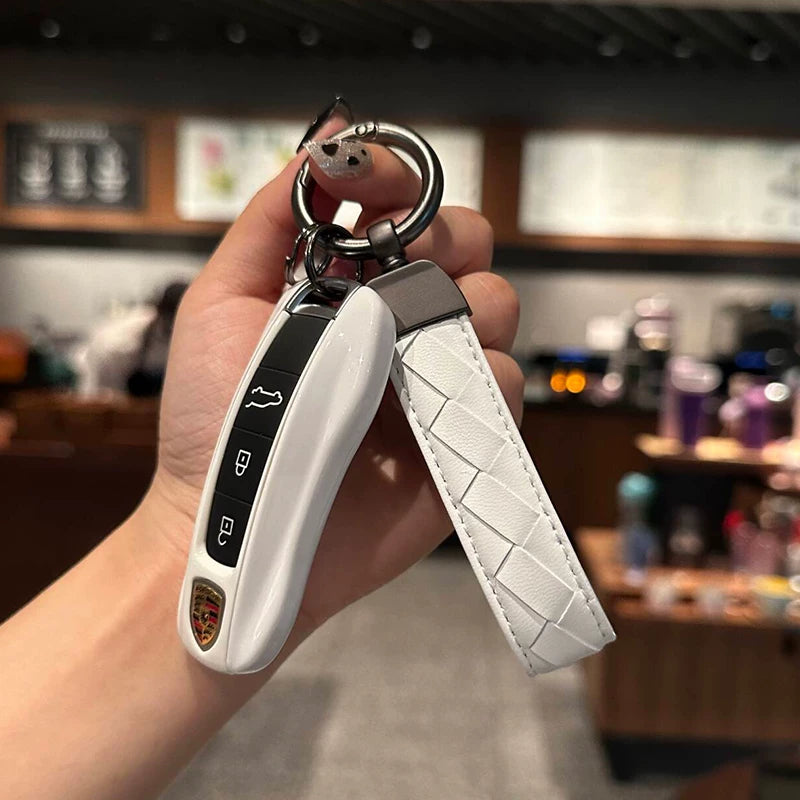 Porsche Signature Gloss Key Shell – 13-Colour Crest Collection and Houndstooth Edition