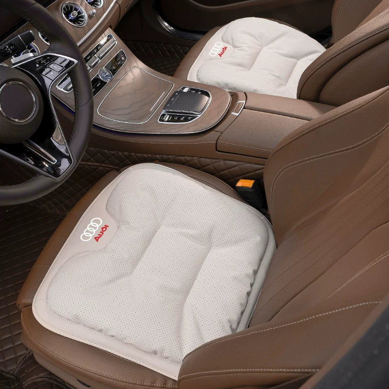 Audi Elite Cloud-Top Seat Cushions – Perforated Breathable All-Season Comfort