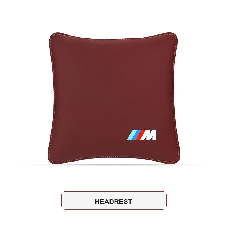 BMW M Sport ergonomisk nakkestøtte og lændestøttepude til bil (3-, 4-, 5-serie & X1-X7)