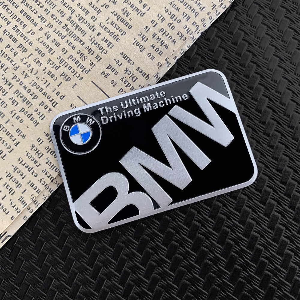 BMW Motorrad Decal & Emblem Sticker Set - Reflective, Metal & Embroidered Styles