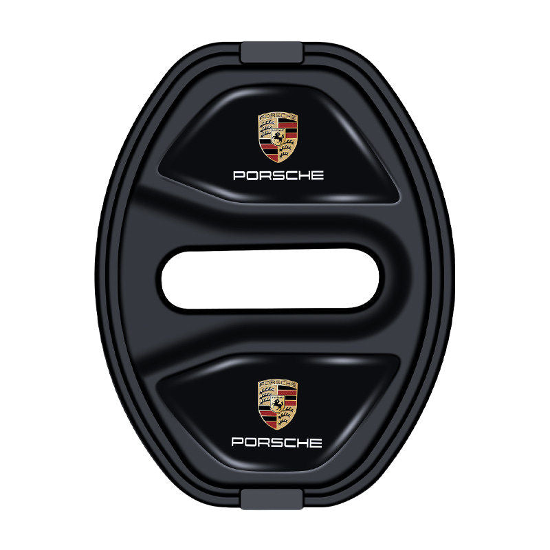 Porsche Signature Magnetic Door Lock Covers – Premium Silicone with Crest Detail