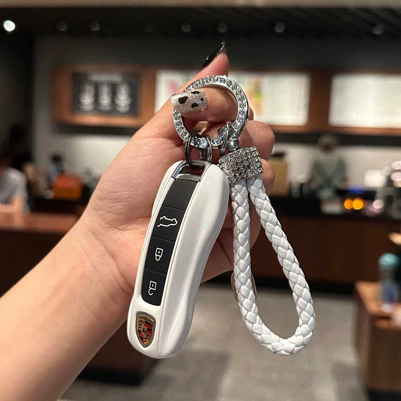 Porsche Signature Gloss Key Shell – 13-Colour Crest Collection and Houndstooth Edition