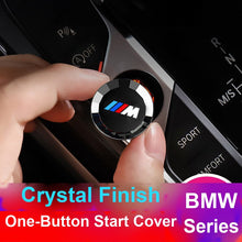 Krystal-overtræk til BMW start-stop-knap (sticker)
