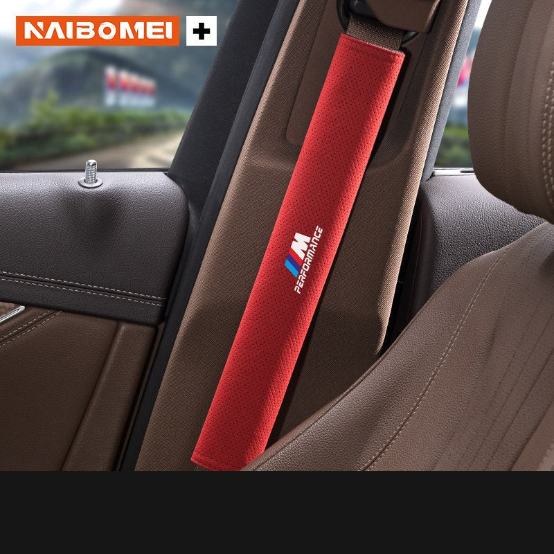 غطاء وسادة كتف حزام الأمان BMW M - واقي حزام من الشمواه