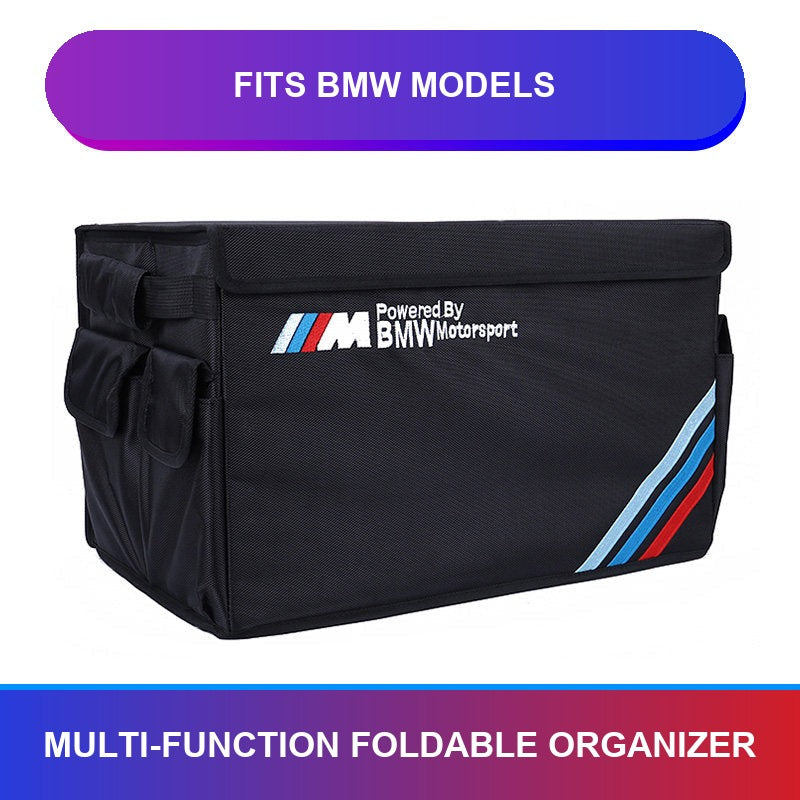 BMW Semi-Surround Trunk Storage Box - Foldable Organizer