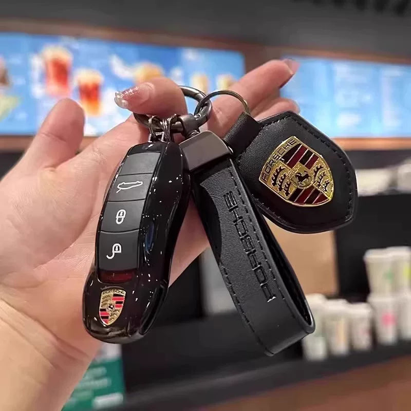 Porsche Signature Gloss Key Shell – 13-Colour Crest Collection and Houndstooth Edition