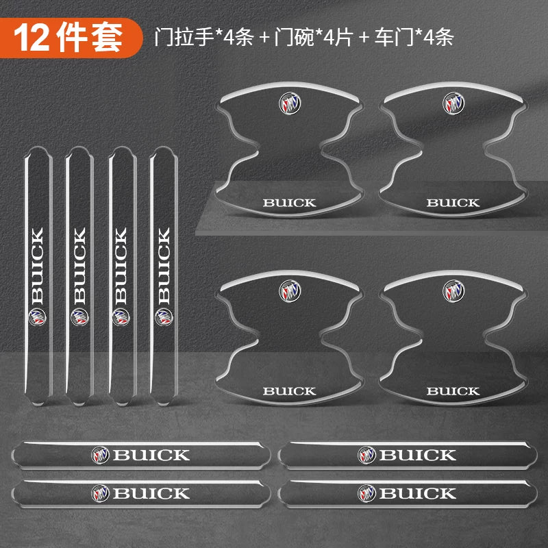 Car door handle stickers, door bowl protectors, anti-scratch scratch protectors, transparent paint protective films, decorative supplies