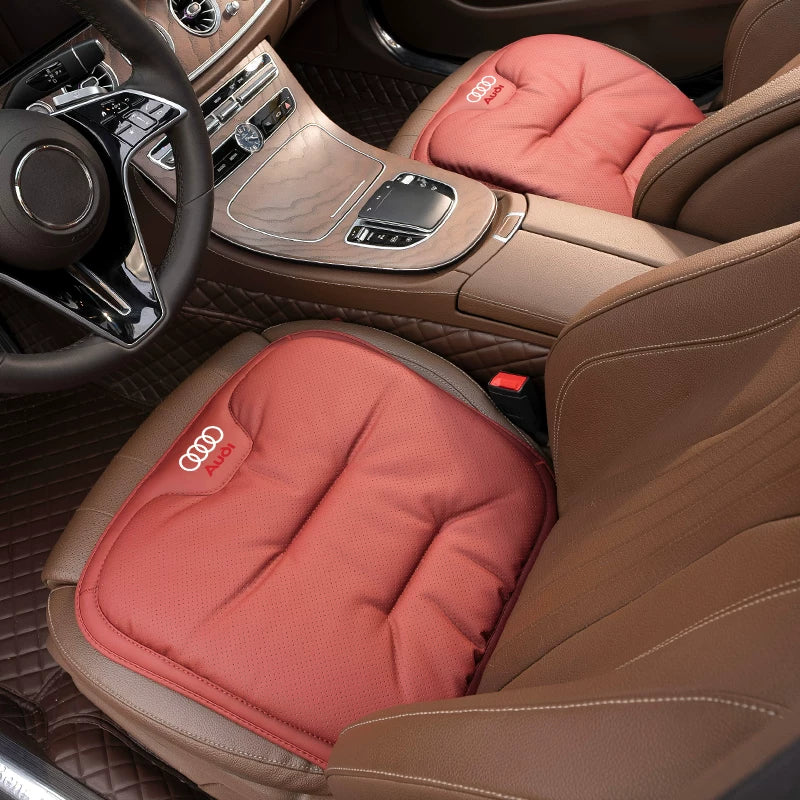 Audi Elite Cloud-Top Seat Cushions – Perforated Breathable All-Season Comfort