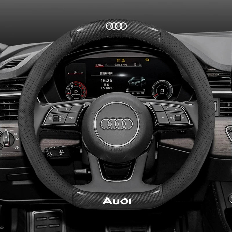 Audi steering wheel covers for A4L, A6L, A3, Q2L, Q3, Q5L, Q7, A5L, and A7 are dedicated ultra-thin car handlebars