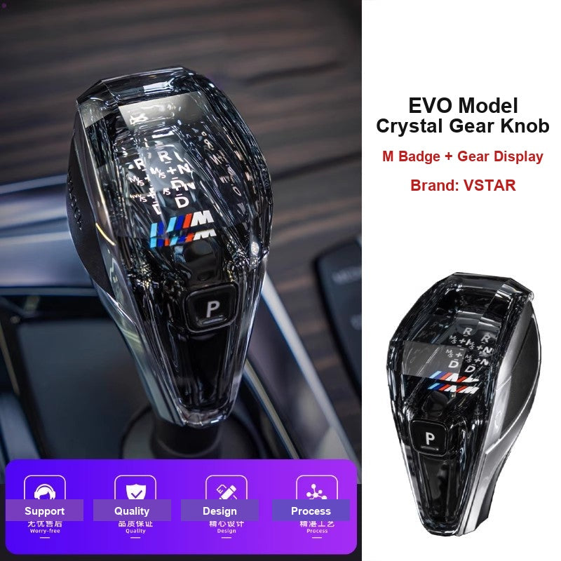 BMW Crystal Gear Knob - EVO Model, VSTAR Brand