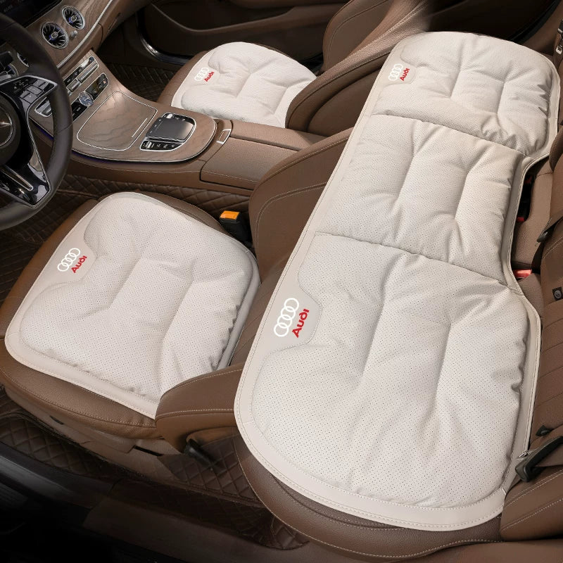 Audi Elite Cloud-Top Seat Cushions – Perforated Breathable All-Season Comfort