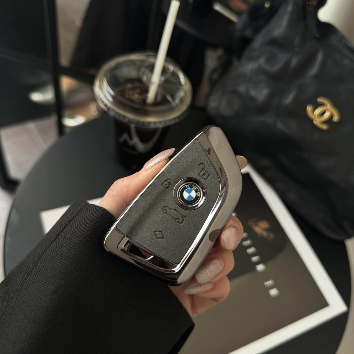 Compatible with BMW key covers, new 5 Series 7 X1 X5 X3 shell X4 X6 35 530 Blade 3 Series 325li buckle