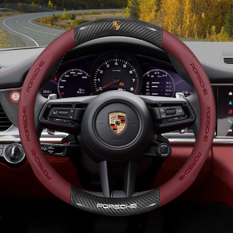 Porsche Signature Steering Wheel Cover – Ultra-Thin Nappa-Grain Sport Grip