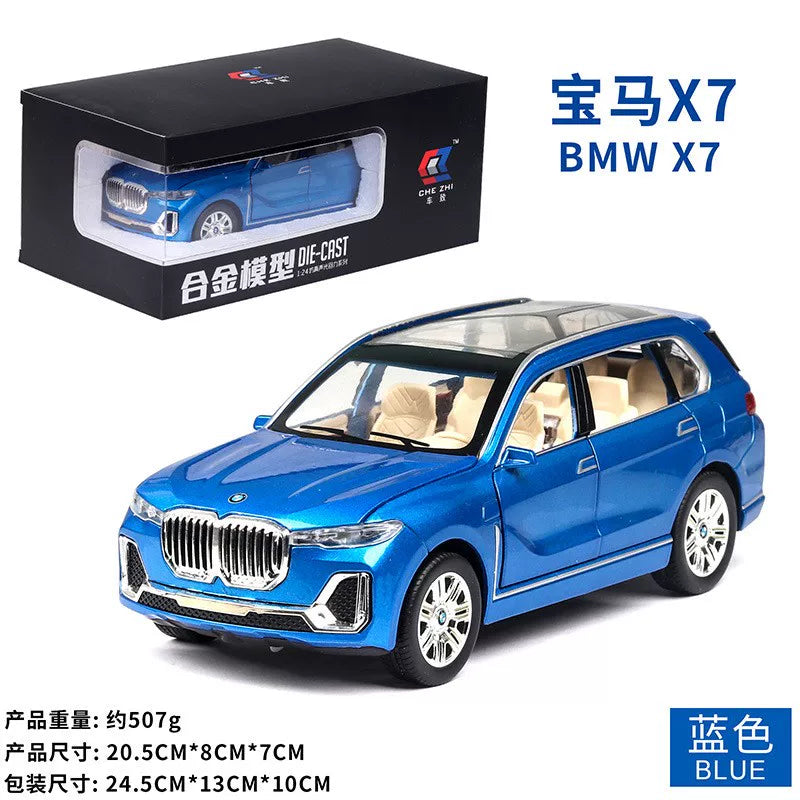 1:24 Brilliance BMW 5 Series 525 model 36 GT Alloy X1 X2 X4 car 530 model BMW new 540