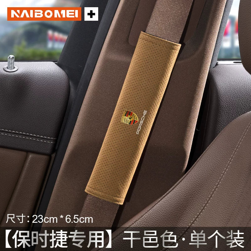 Applicable Porsche Paramela 911 Cayenne 718 Parmecalman car seat belt shoulder guard trim trim