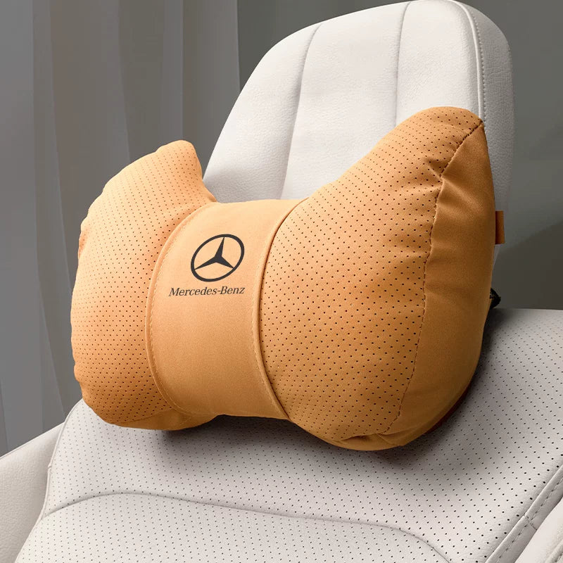 Mercedes-Benz E C A-CLASS GLC E300L headrest neck pillow special C260L car seat lumbar GLB backrest pad