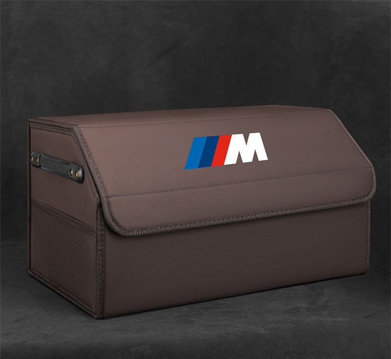 BMW trunk storage box, medium size, mocha brown color, standard