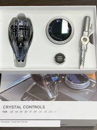BMW Crystal gearvælger & multimedie-knapsæt - F/G-chassis