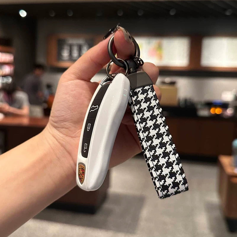 Porsche Signature Gloss Key Shell – 13-Colour Crest Collection and Houndstooth Edition